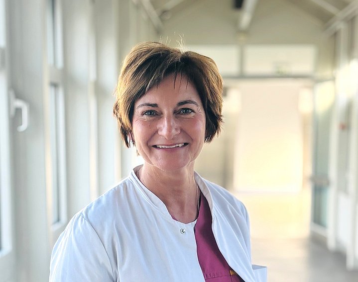 Frau Dr. Feist, Leitung der Frauenklinik am Sana Klinikum Hof